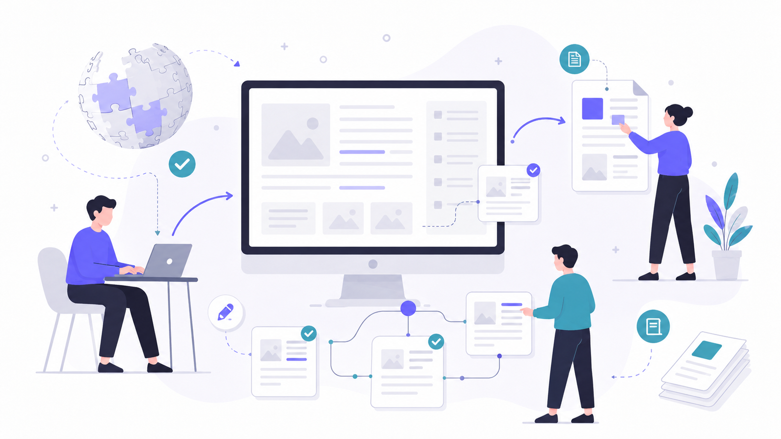 About Wiki Branders illustration