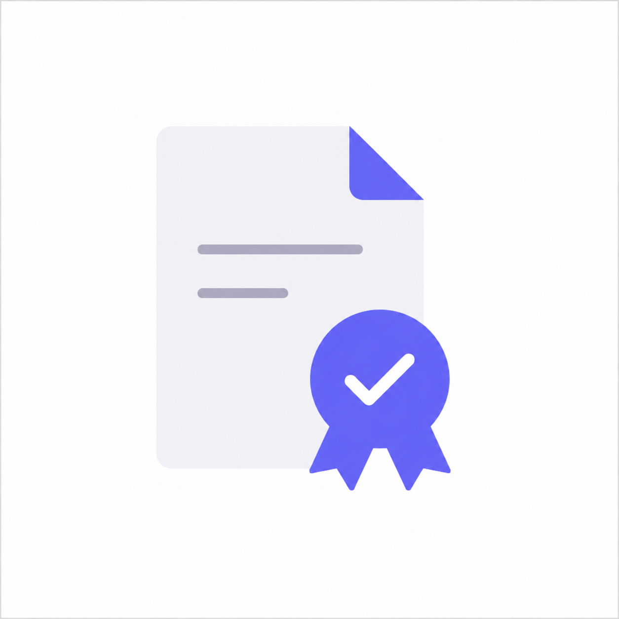 Verifiability first icon